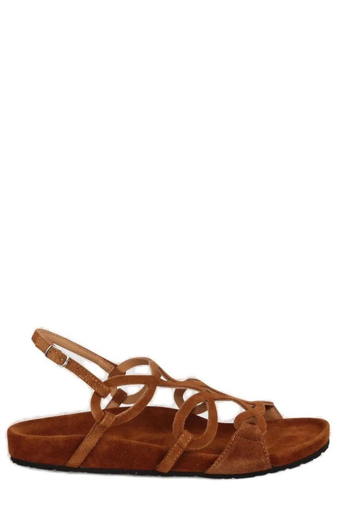 Anna F. Anna F. Open-Toe Slingback Sandals 1