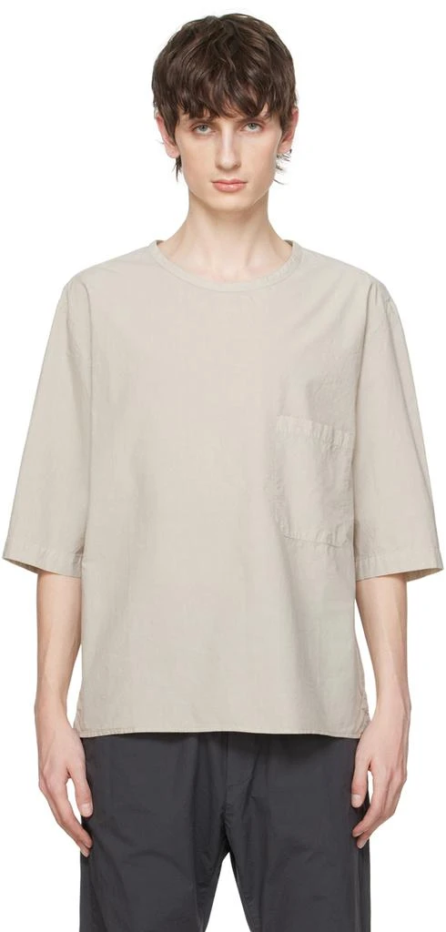 Barena Taupe Corso Tendon T-Shirt 1