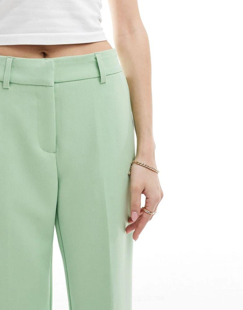 Y.A.S. YAS tailored trouser co-ord in quiet green - LGREEN 3