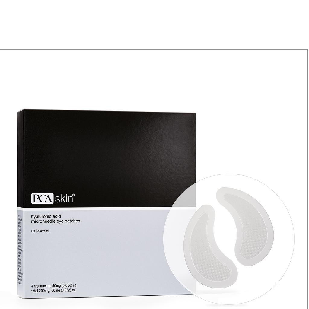 PCA SKIN PCA Skin Hyaluronic Acid Microneedle Eye Patches- 4pack