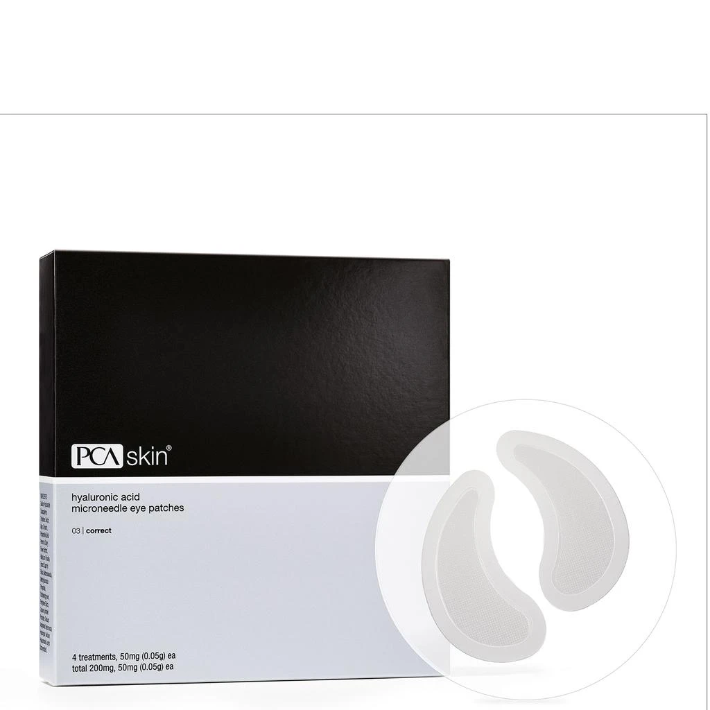 PCA SKIN PCA Skin Hyaluronic Acid Microneedle Eye Patches- 4pack 1