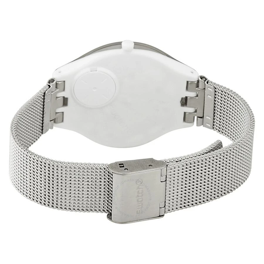Swatch Skinmesh Silver Dial Men's Watch SVOM100M 3