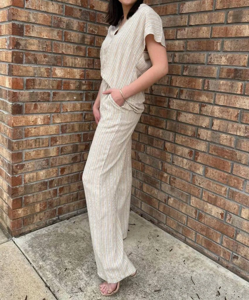 b.young B.Young - Relaxed Stripe Pant 5