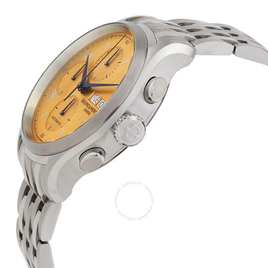 Baume Et Mercier Clifton Chronograph Automatic Champagne Dial Men's Watch M0A10241 2