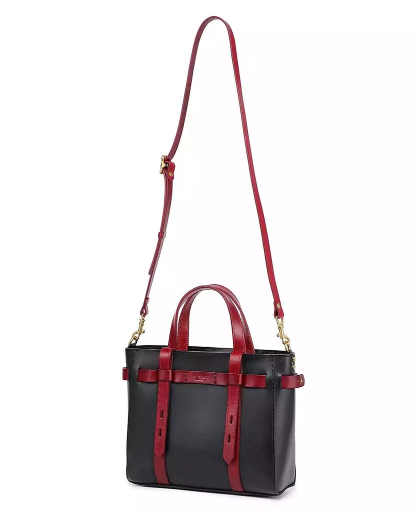 OLD TREND Women's Genuine Leather Westland Minit Tote Bag 10