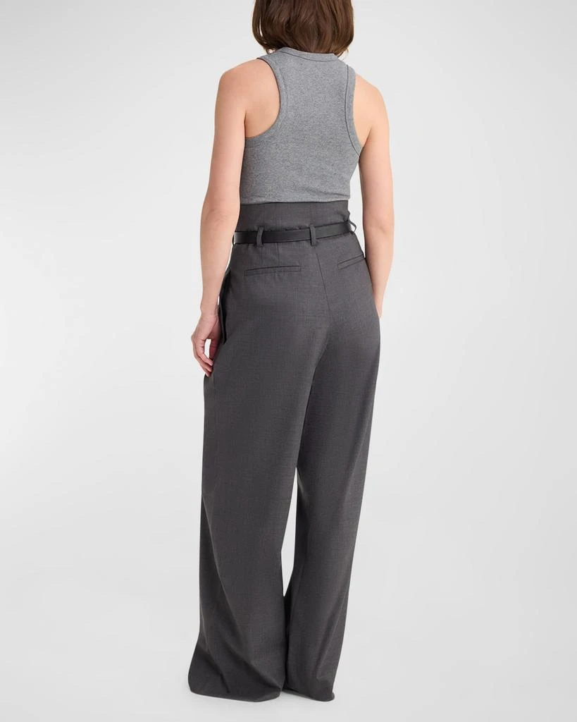 Rohe High-Waist Paper Bag Trousers 3