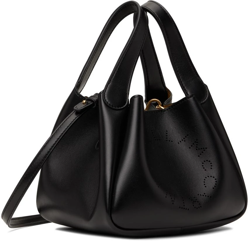 Porter Stella Mccartney Tasche Nachgemacht Black Logo Double