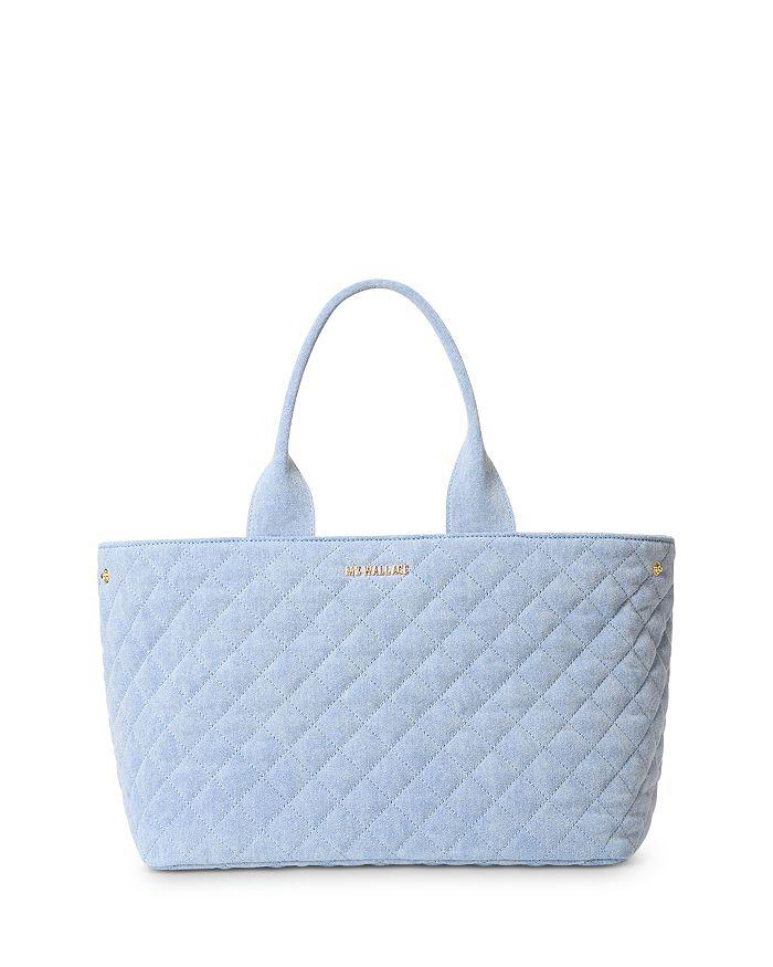 MZ Wallace Denim Medium East West Tote