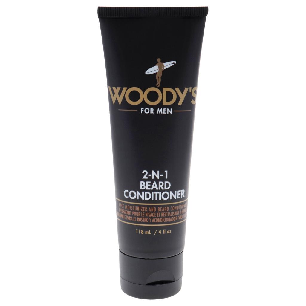 Woodys 2-in-1 Beard Conditioner by  for Men - 4 oz Conditioner