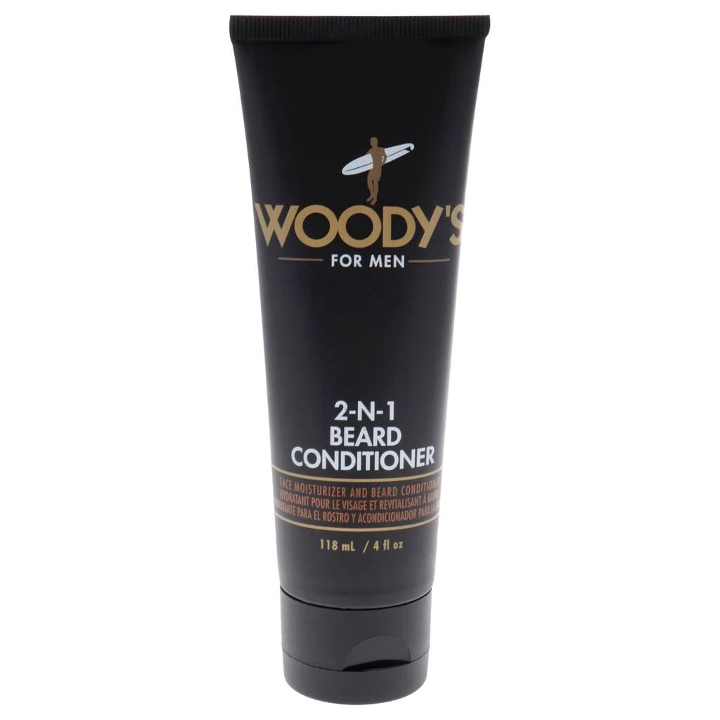 Woodys 2-in-1 Beard Conditioner by  for Men - 4 oz Conditioner 1