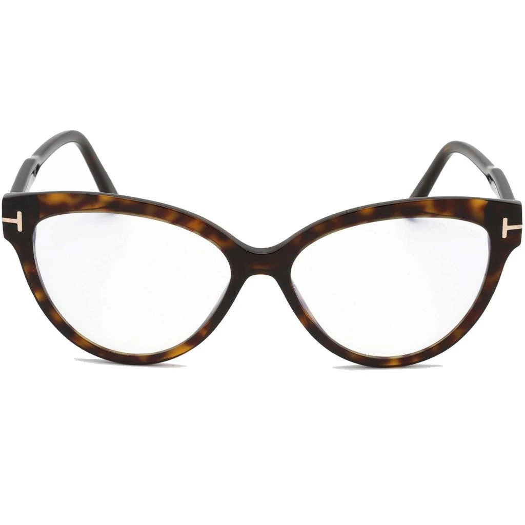 Tom Ford Tom Ford Women's Eyeglasses - Dark Havana Cat-Eye Full-Rim Frame | FT5763-B 052 2