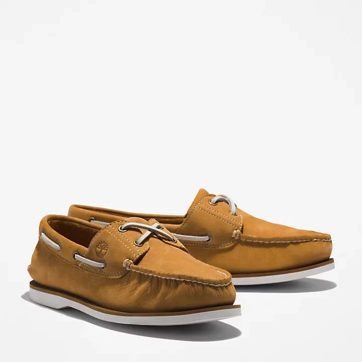 Timberland Timberland® 2-Eye Classic Boat Shoe for Men in Light Brown 4