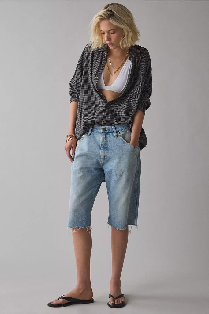 Urban Renewal ReMADE By UO Wrangler Slouch Denim Jort