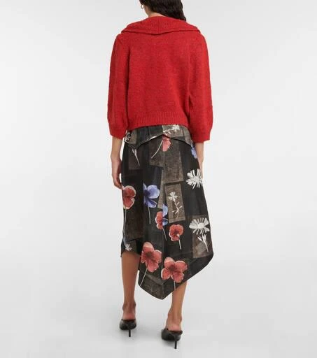 Rixo Serenity metallic-knit sweater 3