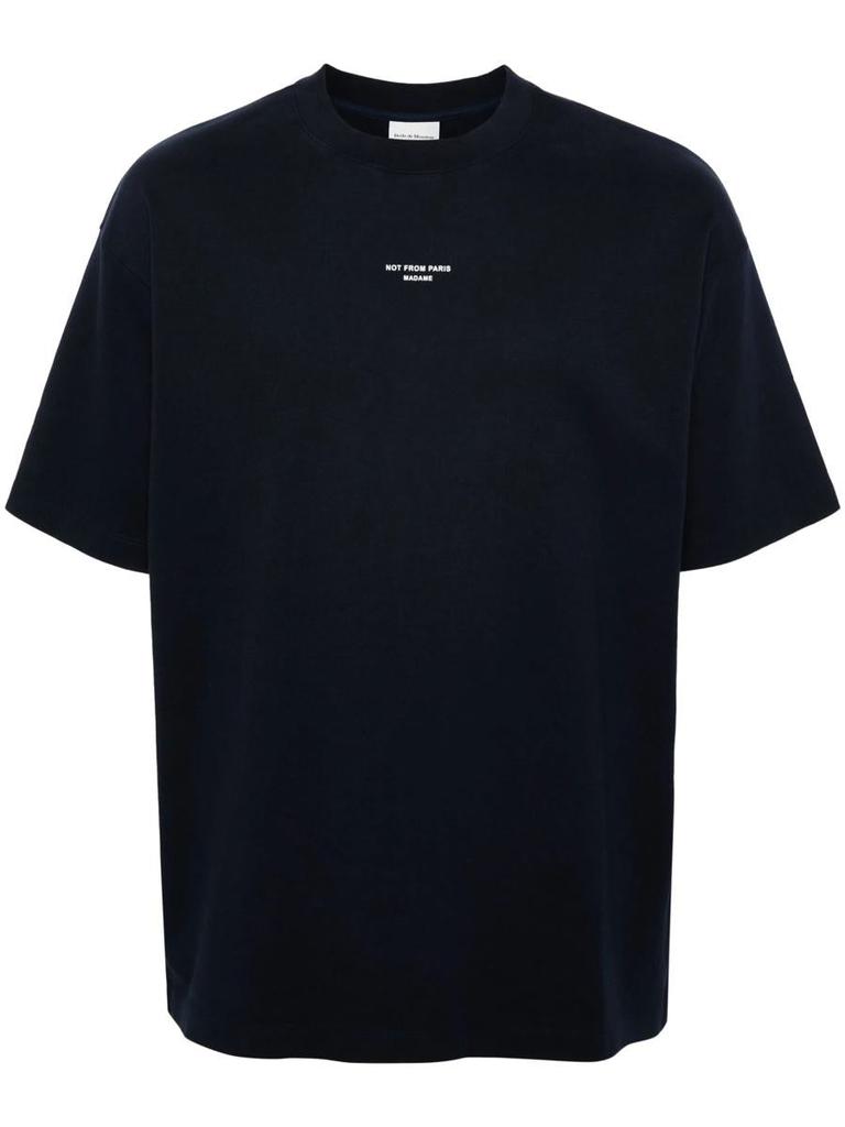 Drôle de Monsieur Drôle De Monsieur Le T-Shirt Slogan Classique Clothing