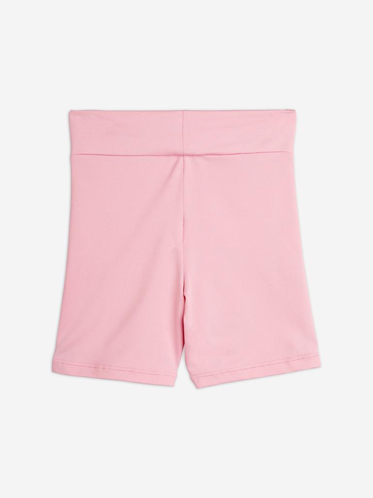 Mini Rodini Mini Rodini Girls Super Sporty Bike Shorts in Pink