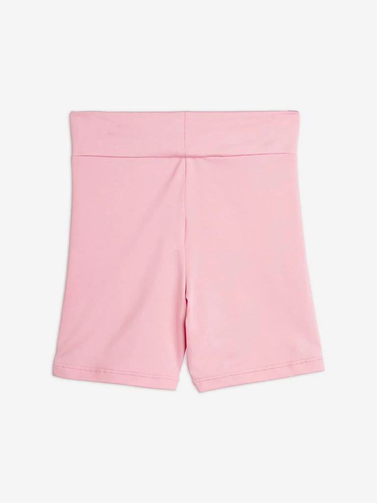 Mini Rodini Mini Rodini Girls Super Sporty Bike Shorts in Pink 2