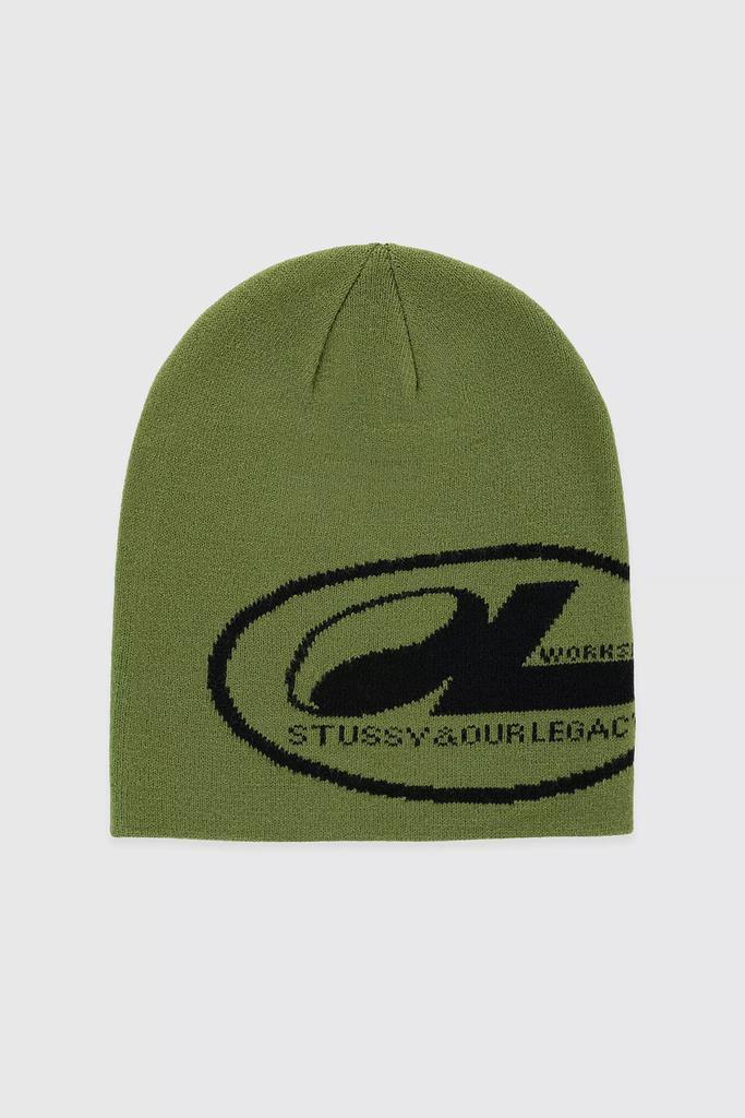 STUSSY Loose Knit SS-Link Skullcap Oatmeal - Cosmetics - BeyondStyle
