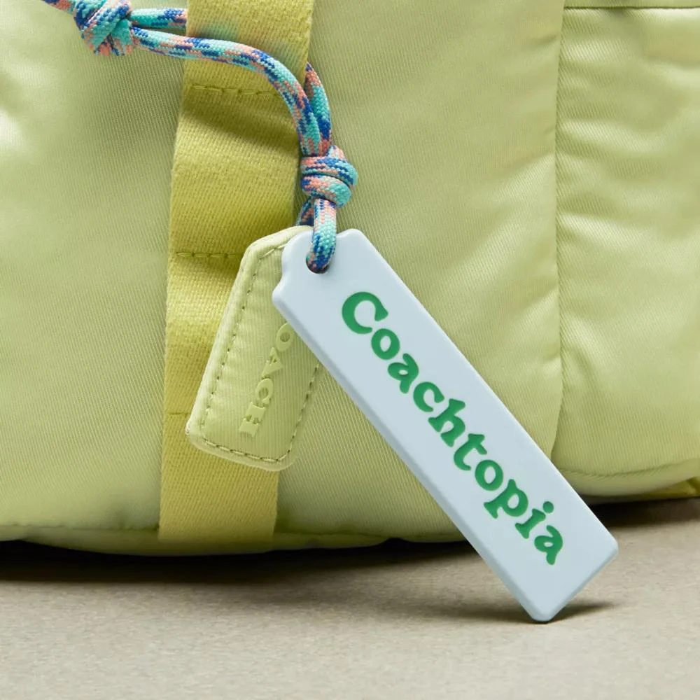 Coachtopia mini loop Backpack in lime green and Dust bag Coachtopia Loop Backpack – Club de Mode main image 3