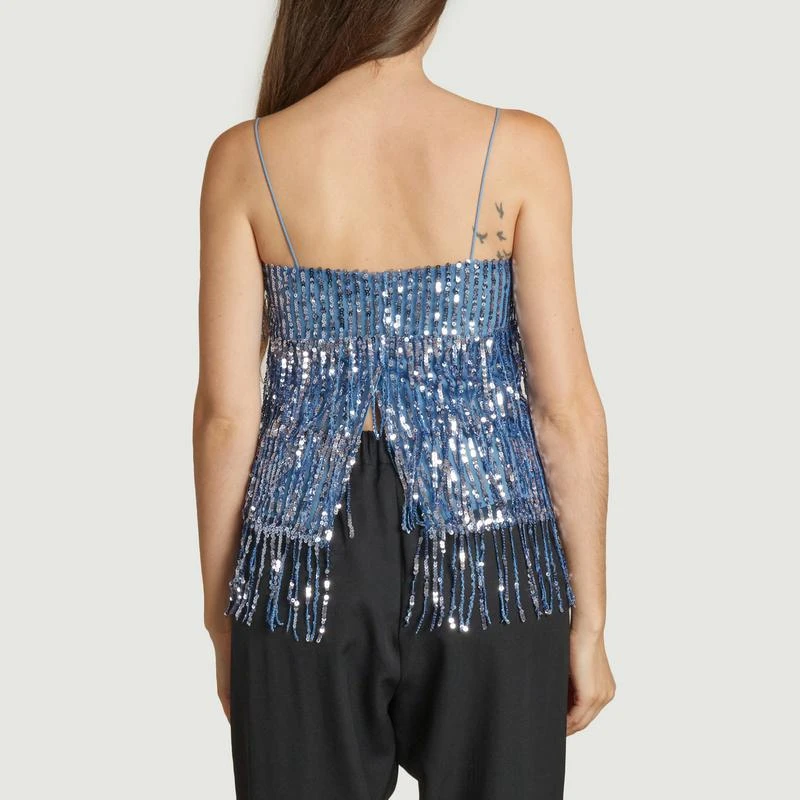 Samsoe - Samsoe Top Astella 14771 Midi blue SAMSOE - SAMSOE 3