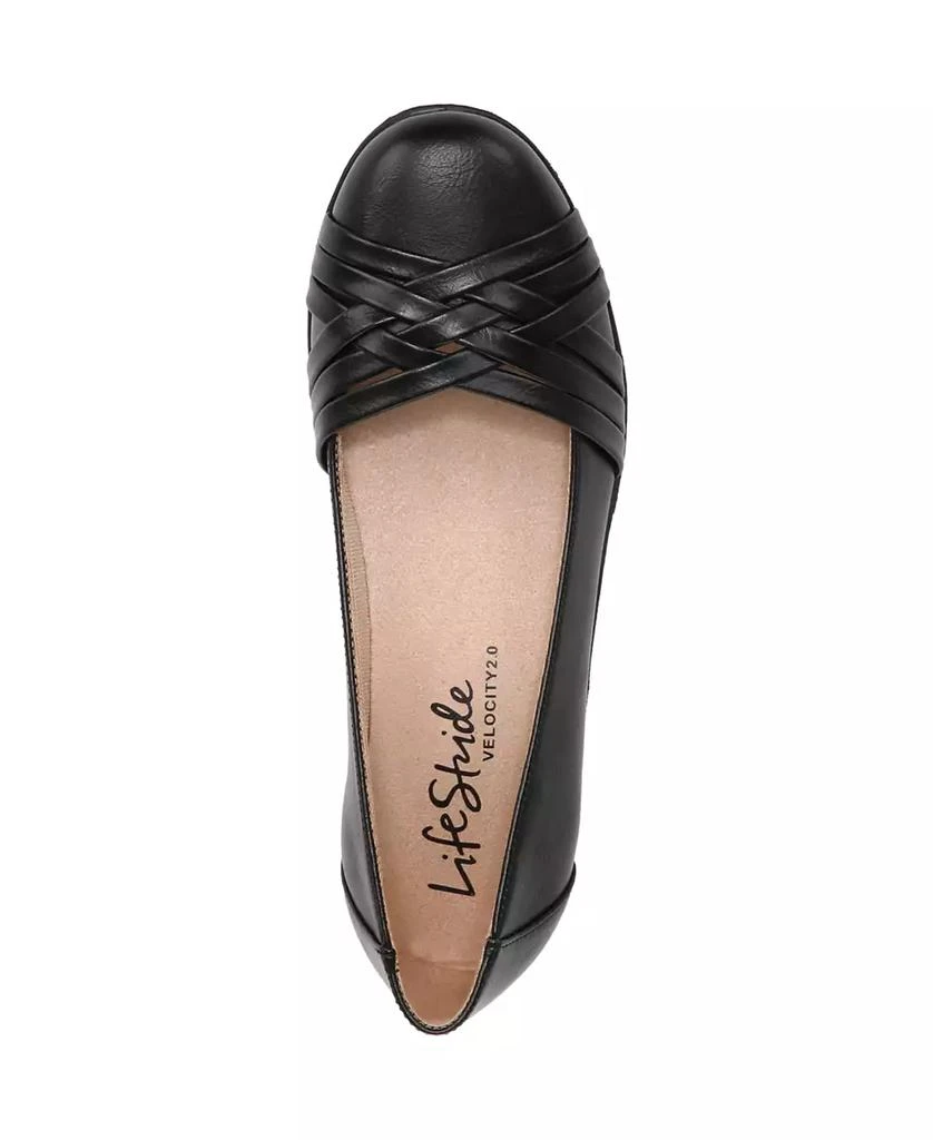 LifeStride Women's Incredible Slip On Ballet Flats 4
