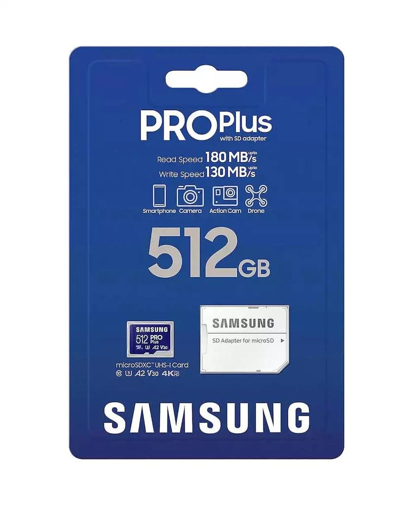 SAMSUNG 512GB Pro Plus and Adapter MicroSDXC Memory Card 2