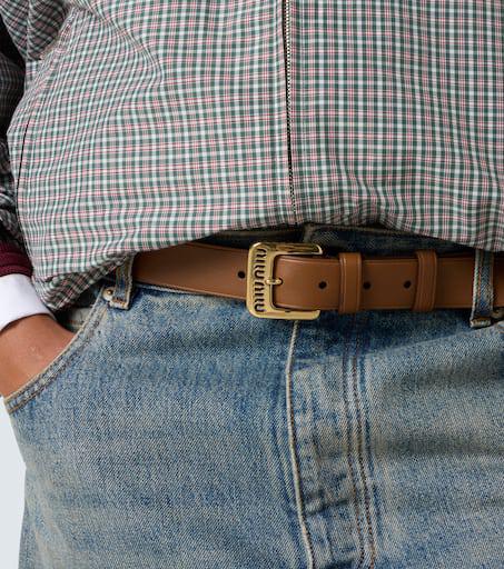 ベルト Miu Miu LOGO LEATHER BELT 18847306_40946317_600.jpg