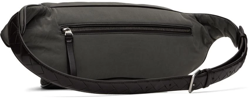 Bottega Veneta Gray Crossroad Small Bumbag 3