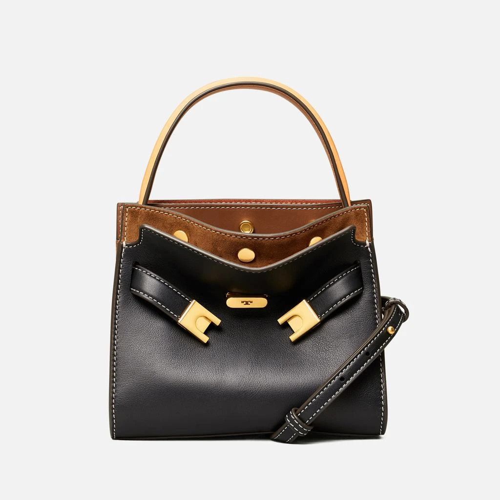 Tory Burch Lee Radziwill Petite Double Suede and Leather Bag 1