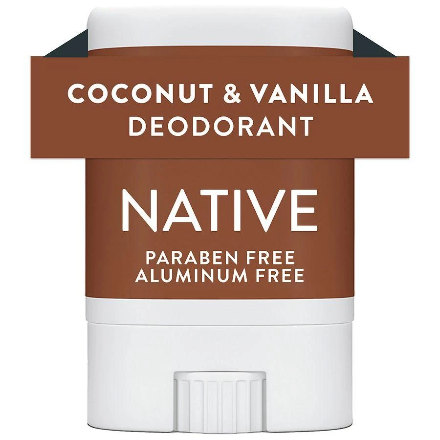 Native Deodorant, Aluminum Free, for Women and Men Coconut & Vanilla, Mini Travel Size 1
