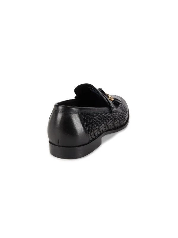 Robert Graham Hiatus Apron Toe Leather Tassel Loafers 3