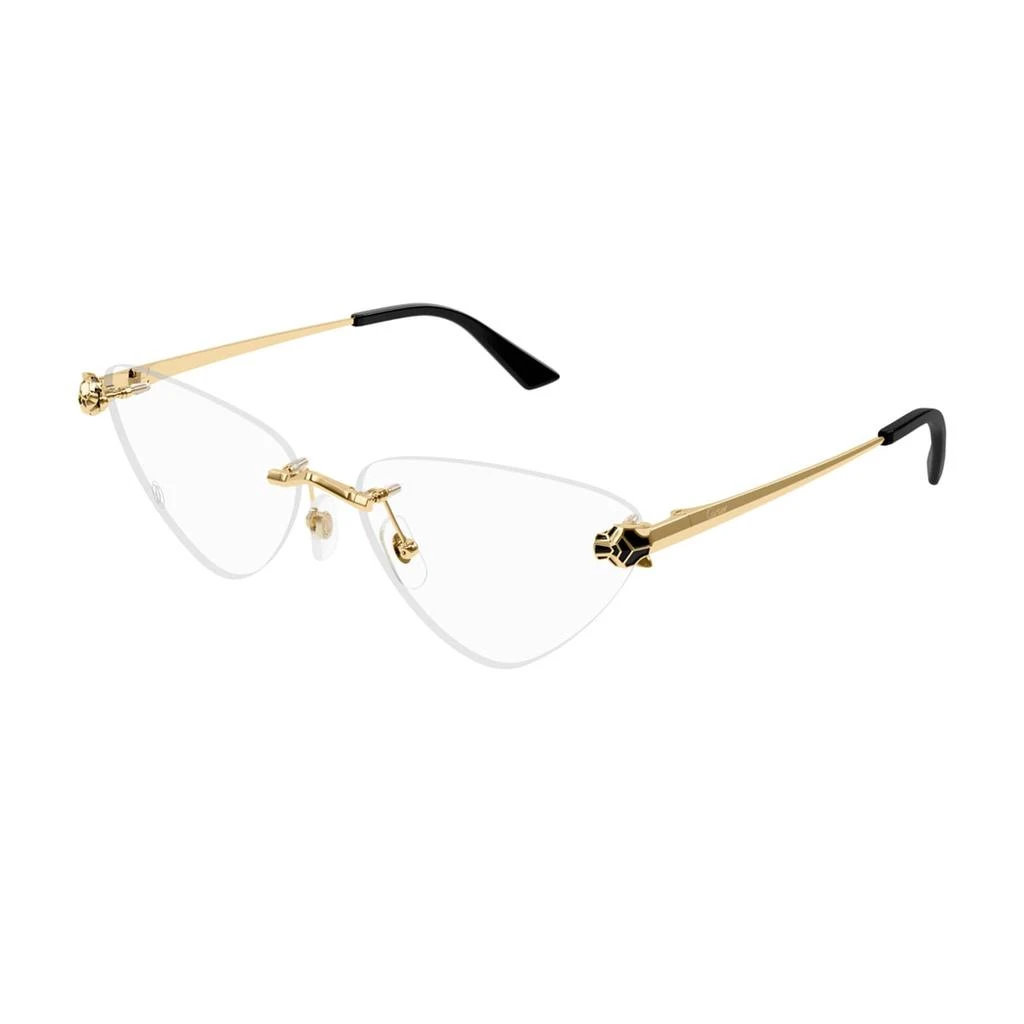 Cartier Eyewear Ct0448o Panthere De Cartier 001 Gold Glasses 2