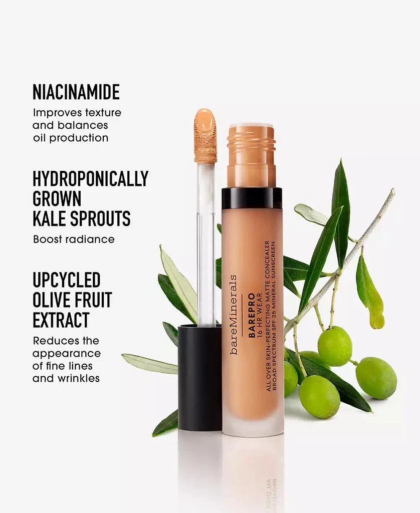 BareMinerals barePro 16HR All Over Skin-Perfecting Matte Concealer Mineral SPF 25 5
