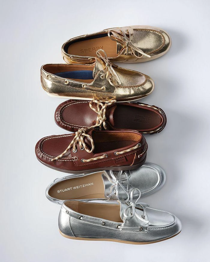 Stuart Weitzman Women's Tinsley Moccasin Boat Shoe Loafers 6