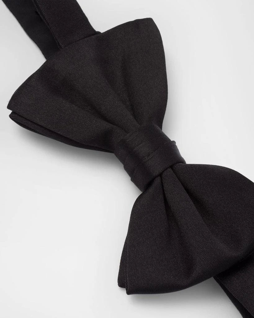Prada Men's Satin Pre-Tied Bow Tie 2
