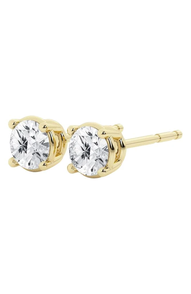 Badgley Mischka Round Cut Lab Created Diamond Stud Earrings - 0.5ctw 1