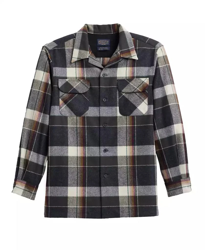 Pendleton Men's Long Sleeve Wool Board Shirt 1