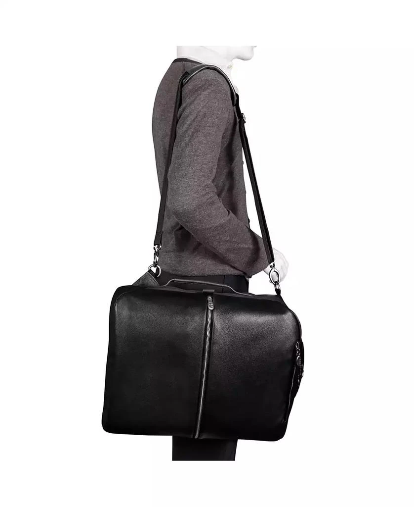McKlein East Side 17" 2-In-1 Laptop Tablet Convertible Travel Backpack Cross-Body 12