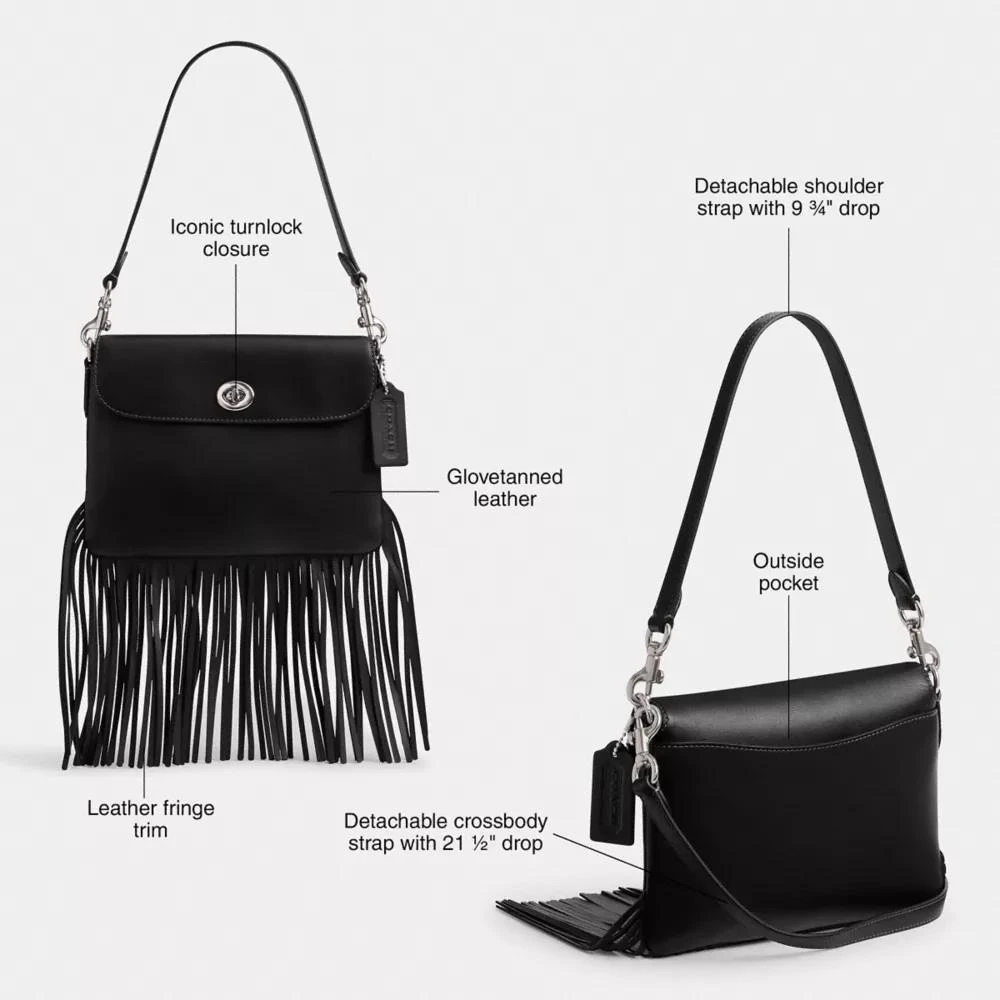 Coach 1964 Fringe Bag 10