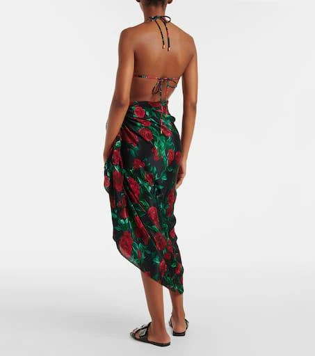 Alexandra Miro Maya floral beach cover-up 3