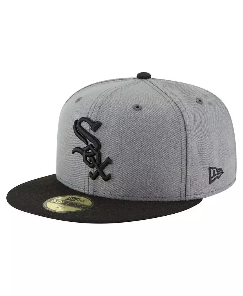 New Era Men's Gray Chicago White Sox 125th Anniversary 59FIFTY Fitted Hat 3