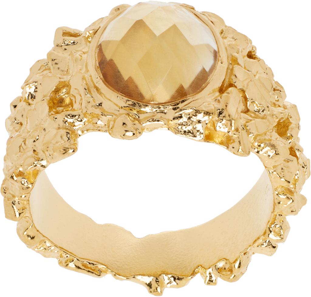 Veneda Carter Gold Citrine Ring