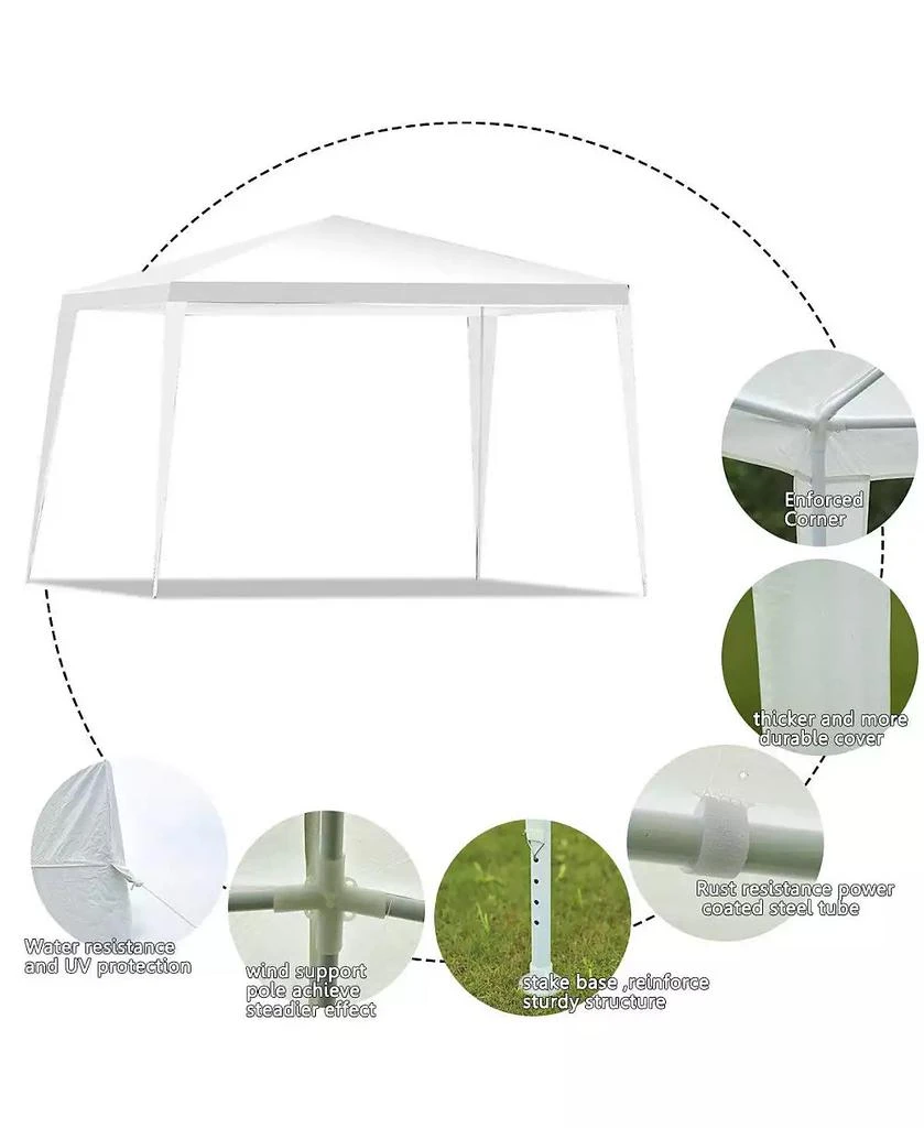 Costway 10
x10
 Outdoor Heavy duty Pavilion Cater Events Outdoor Party Wedding Tent 4