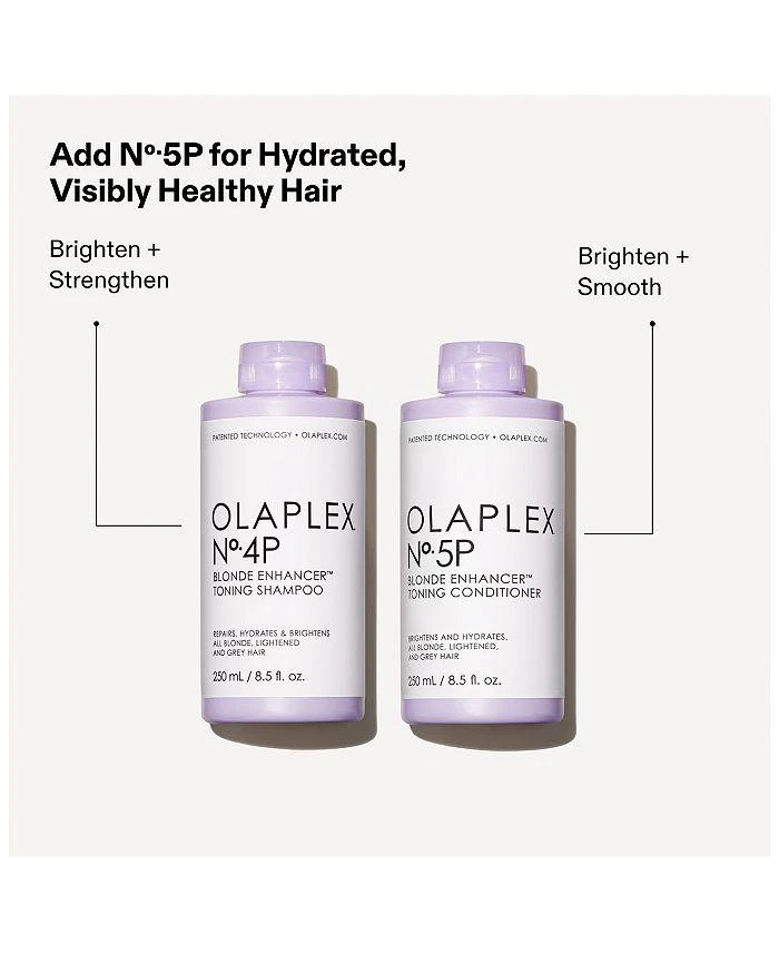Olaplex No. 4P Blonde Enhancer Toning Shampoo 8.5 oz. 5