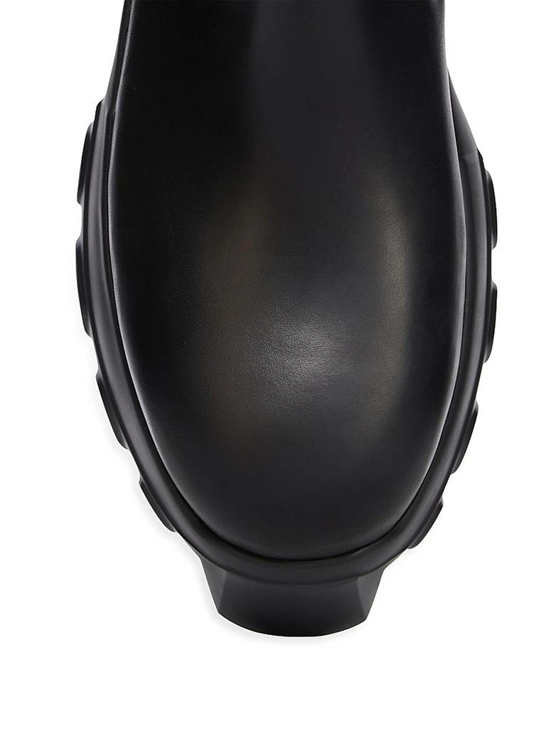 Rick Owens Beatle Mega Tractor Leather Chelsea Boots 6