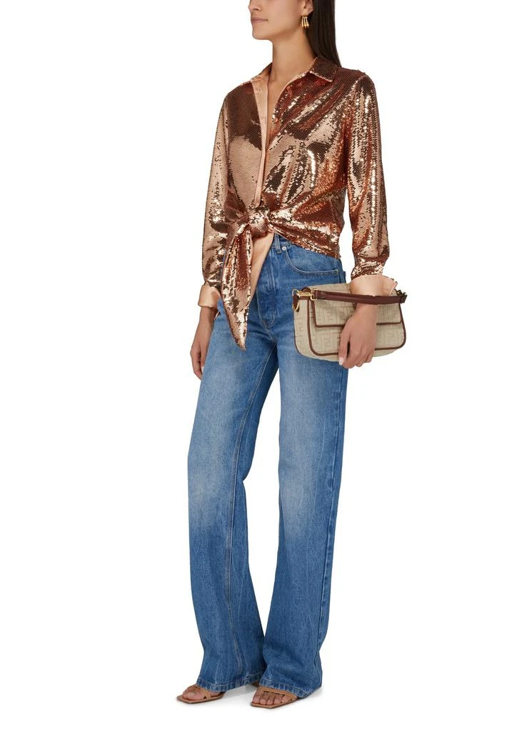 Tom Ford Sequin long-sleeve shirt 6