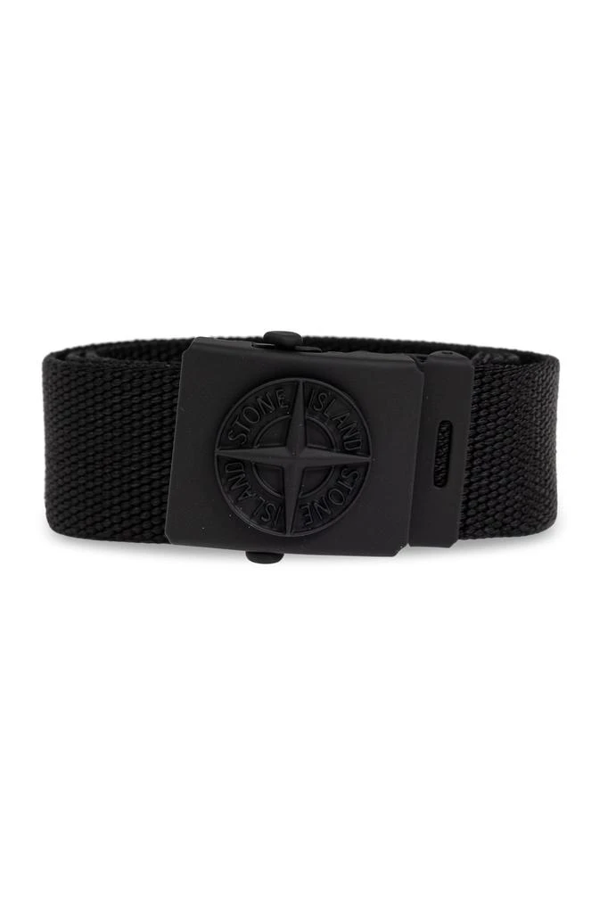 Stone Island Junior Stone Island Junior Compass Buckled Belt 1