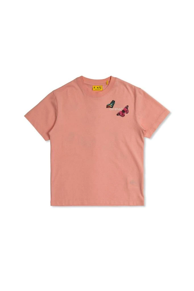 Off-White Off-White Kids Butterfly Arrow Crewneck T-Shirt 1