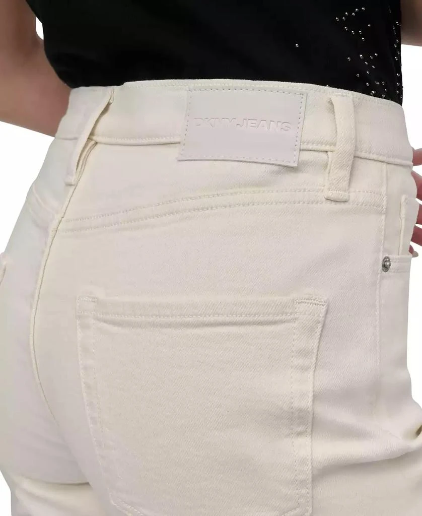 DKNY Petite Houston High-Rise Wide-Leg Jeans 6