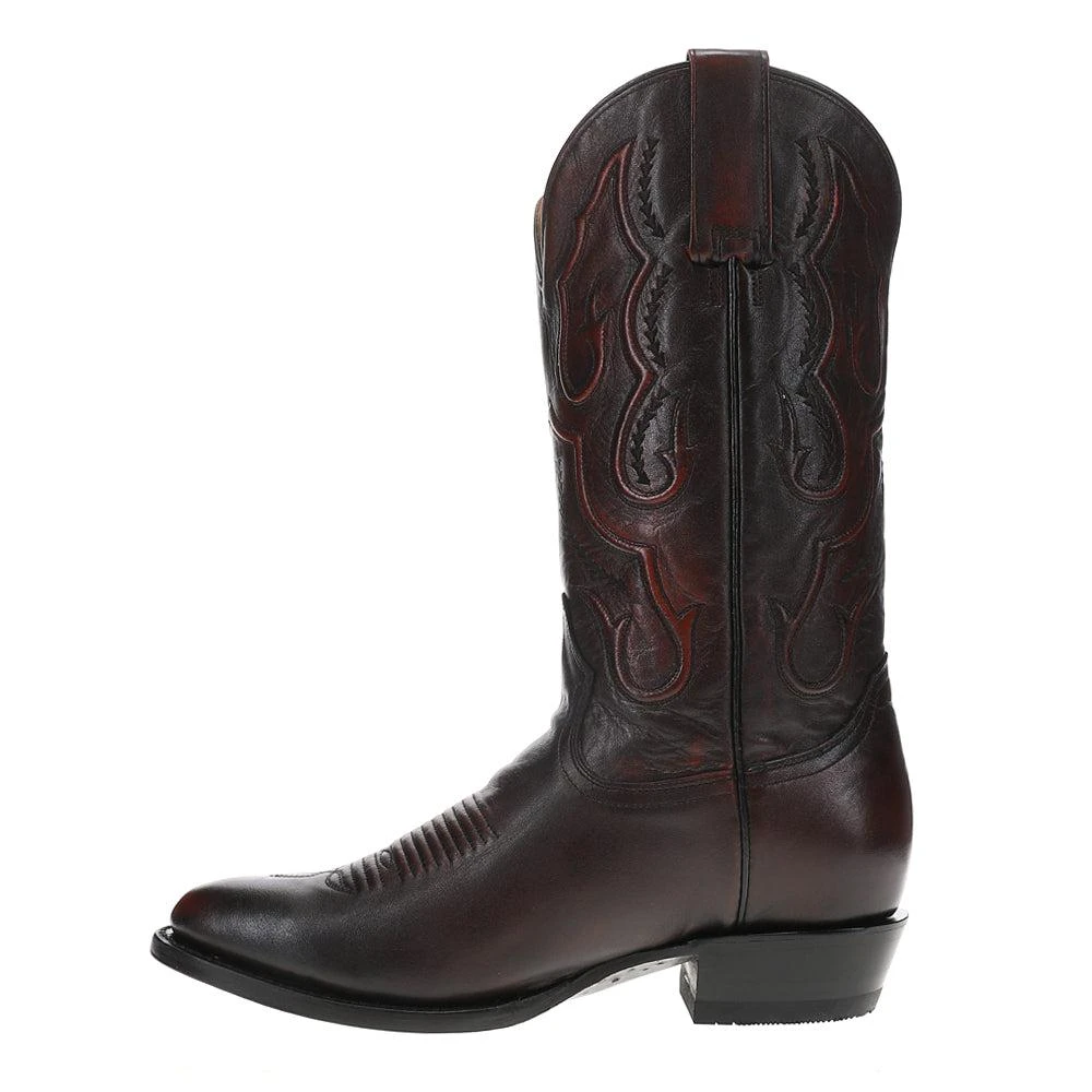 STETSON Carlisle Embroidered Round Toe Cowboy Boots 3